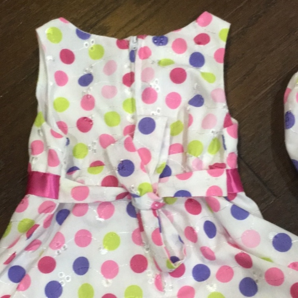 Bonnie Baby Polka Dot dress - Picture 6 of 8
